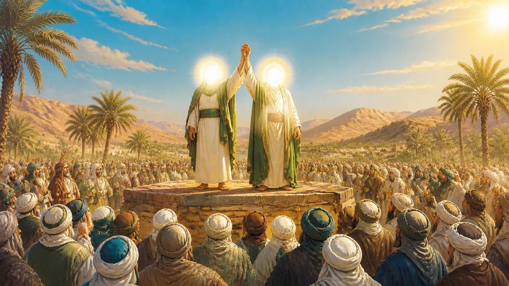 آیا عمل بیعت در روز غدیر با امام علی ع انجام شد؟